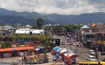 Half Way Tree Neighbourhood Kingston, Jamaica Live Webcam