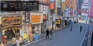 Live Webcam - Kabukicho, Shinjuku - Tokyo, Japan