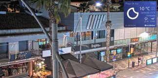 Parc d'Aro, Centre Comercial i d'Oci Live Webcam - Platja d'Aro Shopping Mall Live Webcam Girona, Spain New