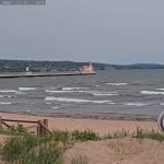 Park Point Beach - Solglimt B & B Live Webcam - Duluth, Mn