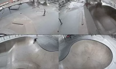 Rhodes Skate Park Webcam – Live East & West View