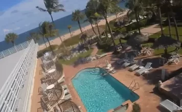 High Noon Beach Resort Live Webcam Pool Area