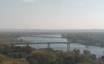 Missouri River Live Webcam New Bismarck, North Dakota