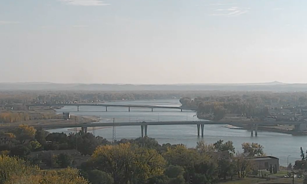 Missouri River Live Webcam new Bismarck, North Dakota