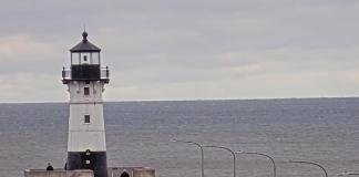 Duluth North Pier Lighthouse Live Webcam Minnesota