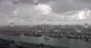 Container Ships Live Webcam Port Of Rotterdam New