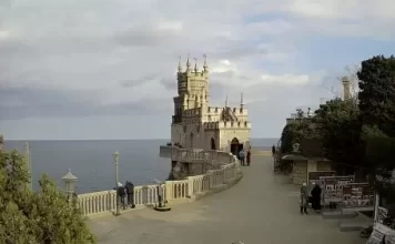 Swallow’s Nest Castle Live Webcam Haspra, Crimea New