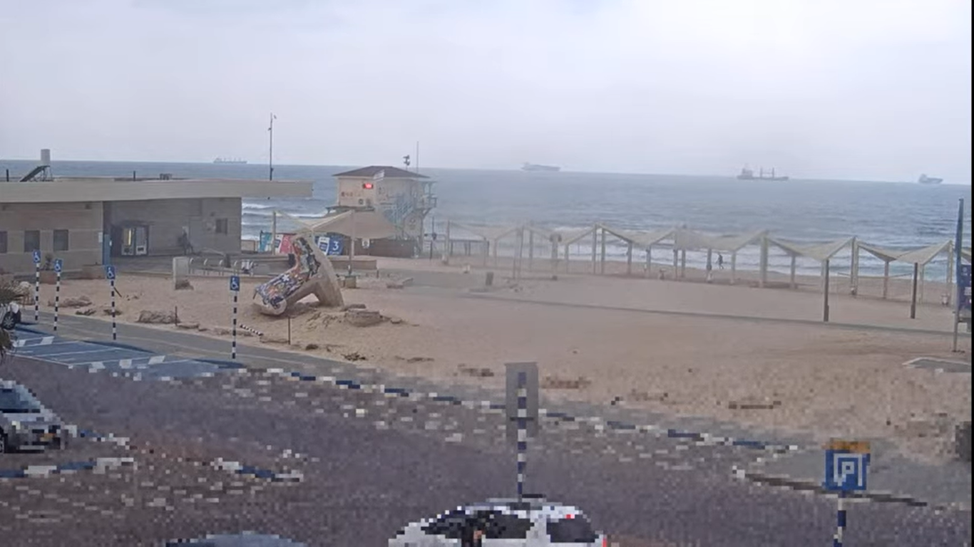 Oranim Beach Live Webcam – Ashdod, Israel