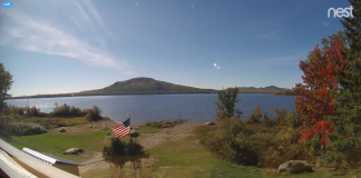 Jackman, Maine Live Webcam - Sally Mtn Cabins - Big Wood Lake