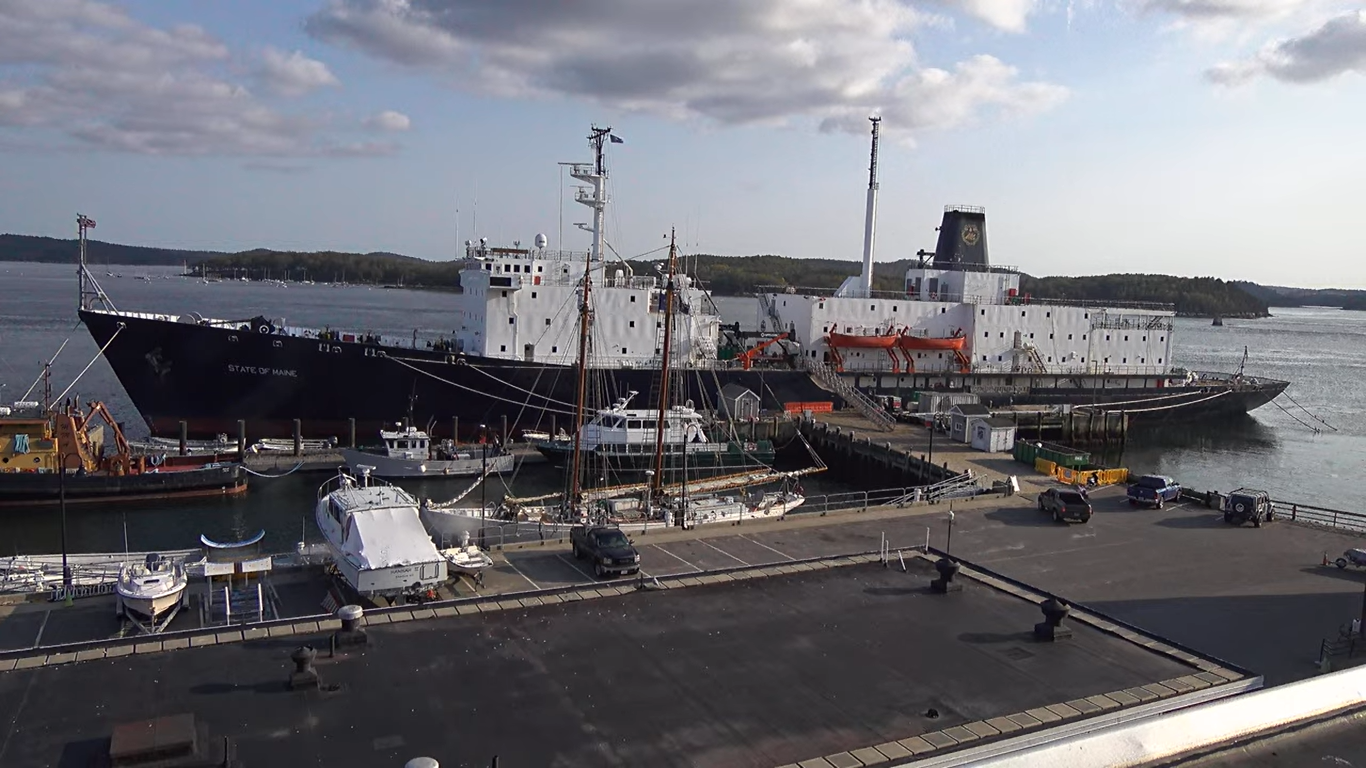 Maine Maritime Academy Ship Live Webcam | Waterfront Video