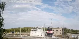 Welland Canal Lock 7 Live Webcam New Ontario, Canada