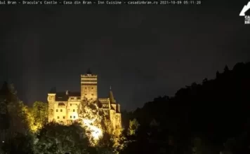 Dracula's Castle Live Webcam New Bran, Romania