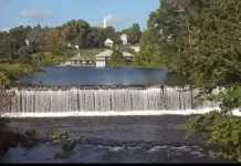 Paradise Pond Spillway Live Webcam New Northampton, Ma