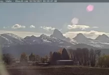 Grand Tetons Live Webcam New In Idaho, Usa