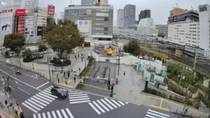 Shinjuku Crosswalk Live Stream Cam New In Tokyo, Japan
