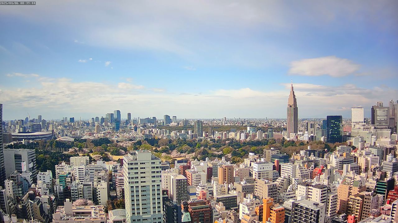 Tokyo 4k Panorama Live Webcam – Japan