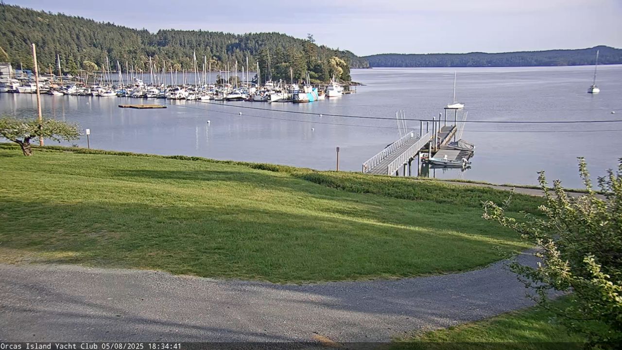 West Sound Live Webcam – Eastsound, Orcas, WA, USA – Video