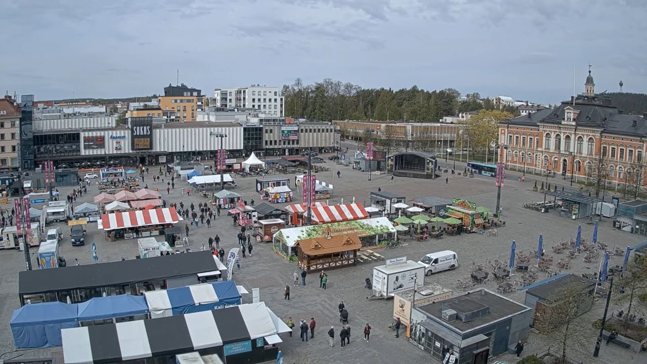 Kuopio Market Square Webcam – Multimäki North Savonia, Finland