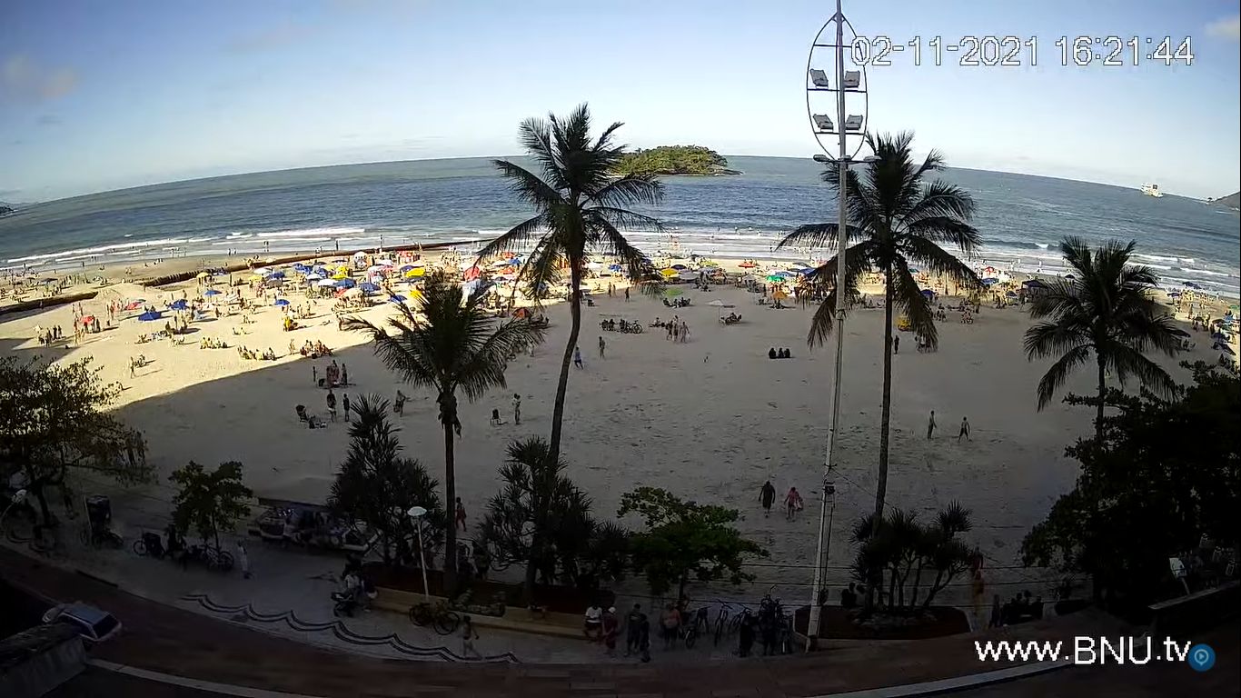 Live Webcam Hotel Villa do Mar Balneário Camboriú, Brazil