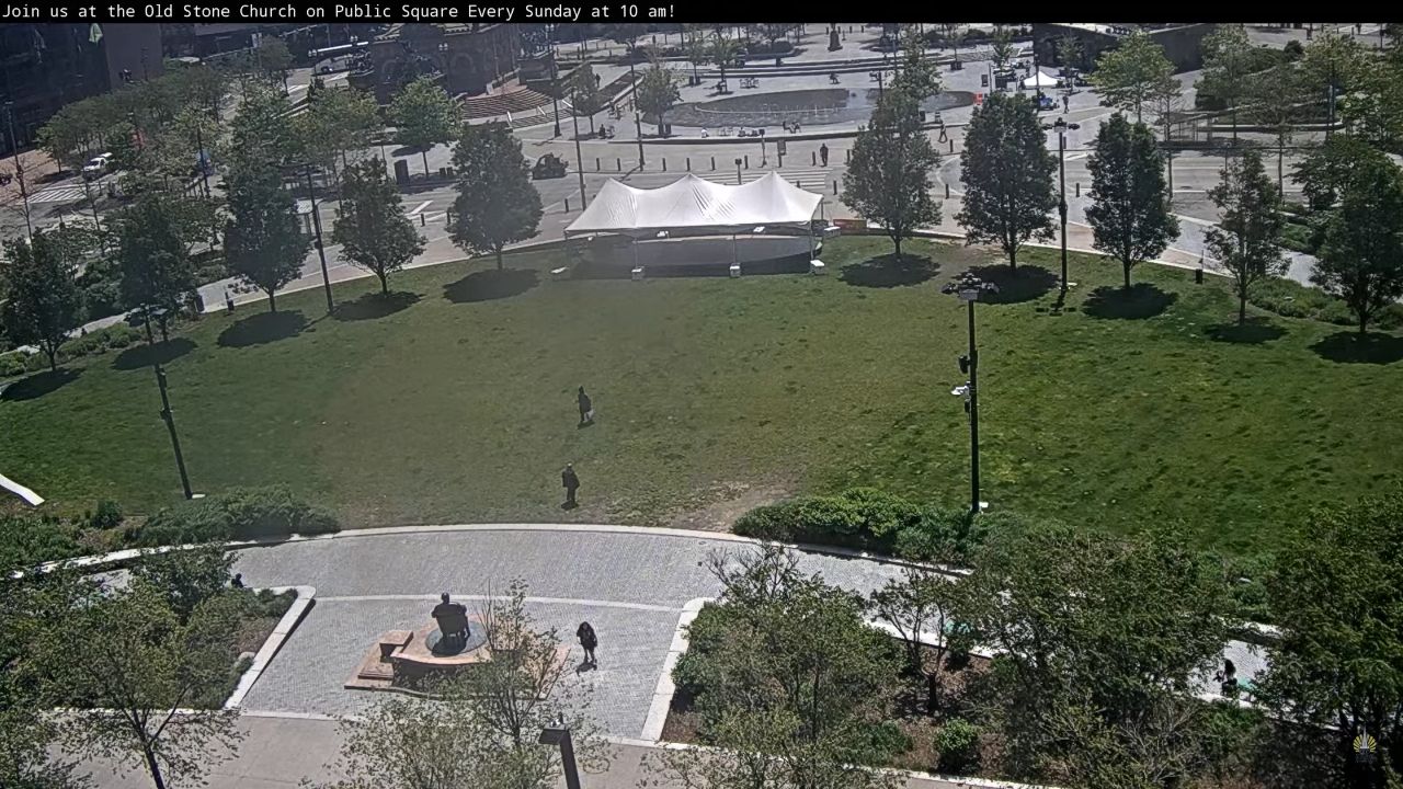 Live Webcam Old Stone Church – Cleveland, OH