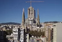 La Sagrada Familia Live Webcam Barcelona, Spain New