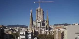La Sagrada Familia Live Webcam Barcelona, Spain New