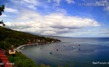 Jemeluk Beach Amed Webcam Bali, Indonesia New