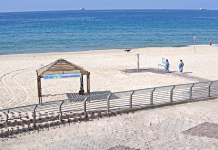 Beach Shimshon Sheva Webcam - Ashdod, Israel