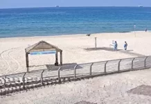 Beach Shimshon Sheva Webcam Israel New