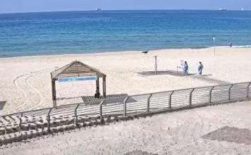 Beach Shimshon Sheva Webcam Israel New