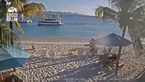 Soggy Dollar Webcam Bar In British Virgin Islands