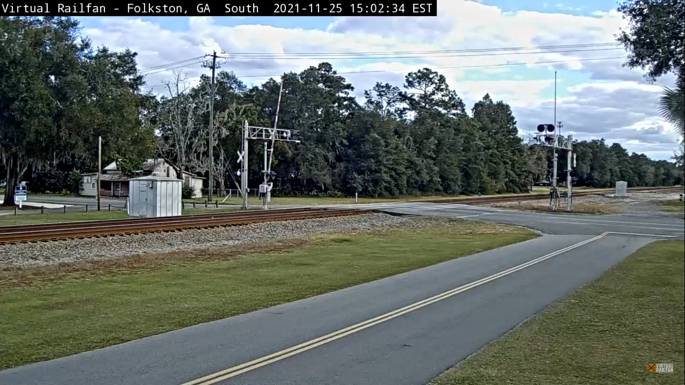 Folkston GA Railcam – USA Webcam | Live HD Video