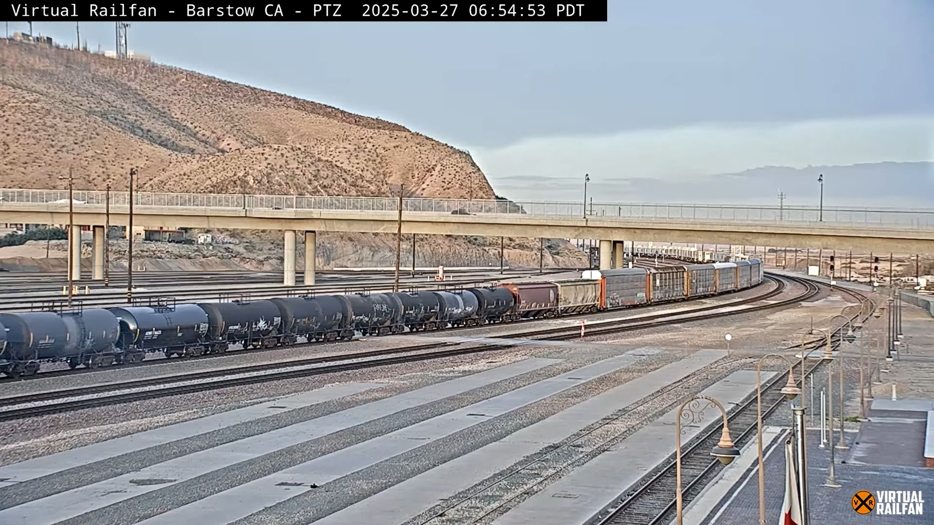 Barstow Railcam | California | Live HD Video