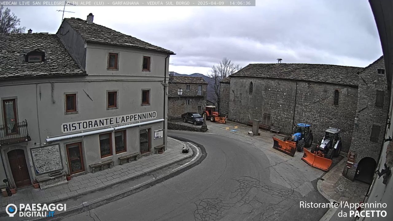 Live Webcam San Pellegrino – Alpe (Alps) Garfagnana, Italy