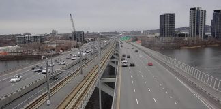 Pont Samuel-de Champlain Bridge Live Webcam