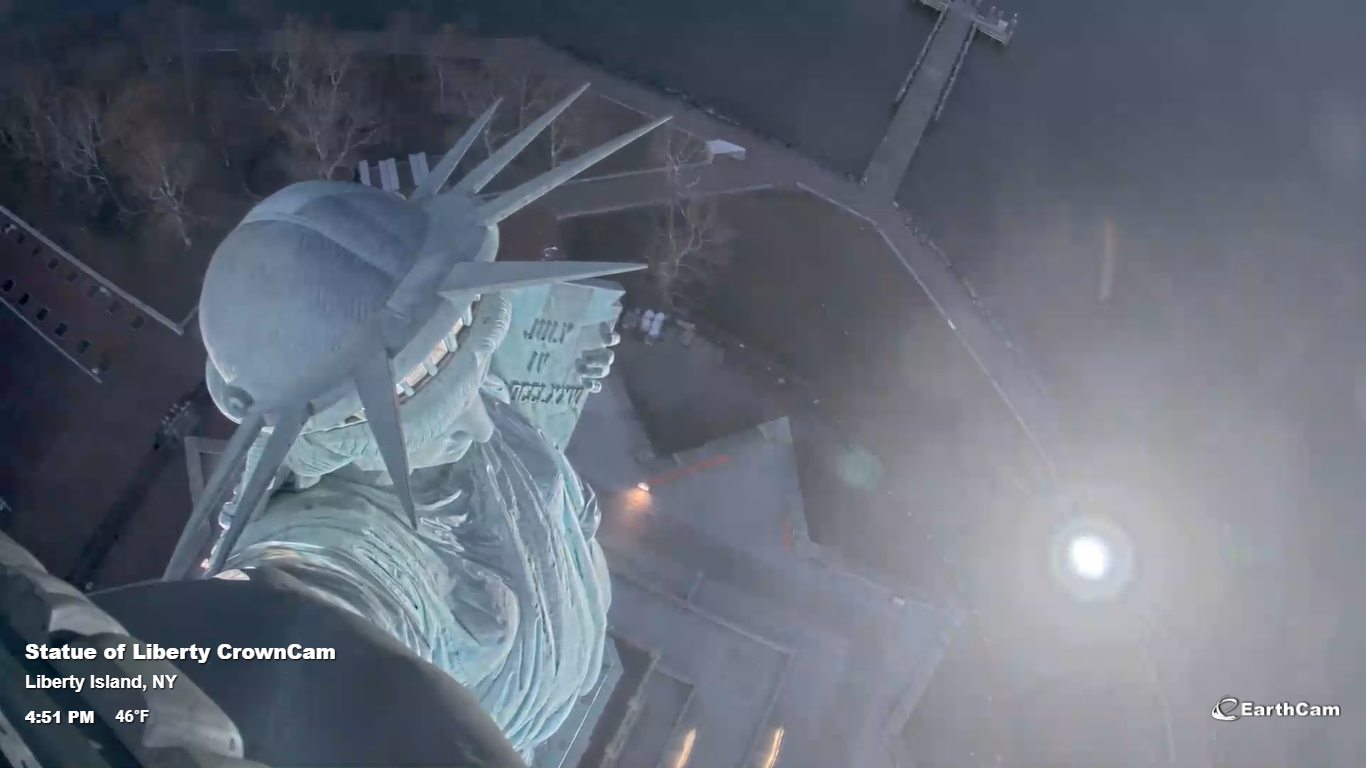Statue Of Liberty Live Webcam – Liberty Island, NY