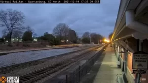Spartanburg, South Carolina Railroad Webcam