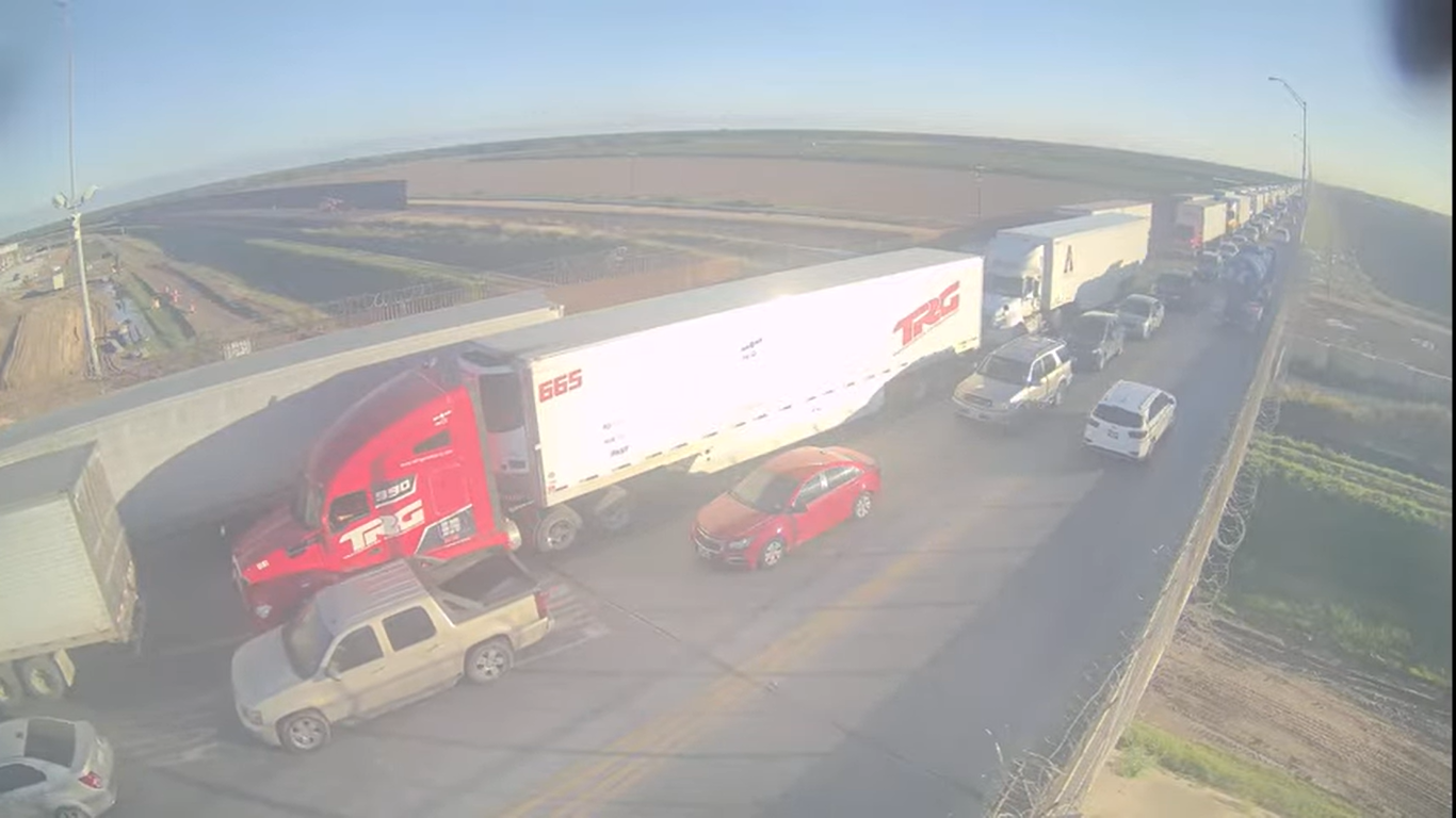 Pharr International Bridge Webcam US/Mexico Border