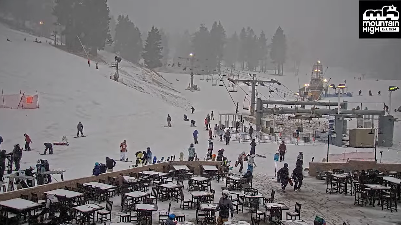 Mountain High Ski Resort Live Webcam Wrightwood, CA