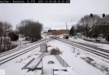 Rochelle, Illinois Railroad Live Webcam
