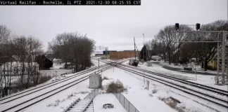 Rochelle, Illinois Railroad Live Webcam