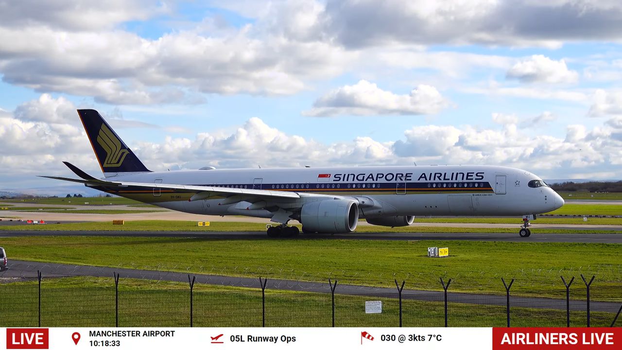 Manchester Airport Live Webcam – Real Time Video