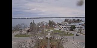 St. Lawrence River Live Webcam Brockville, Ontario, Canada