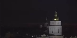 The Great Lavra Bell Tower Live Webcam Kyiv, Ukraine