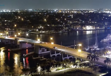 Las Olas Intracoastal promenade Park Live Webcam