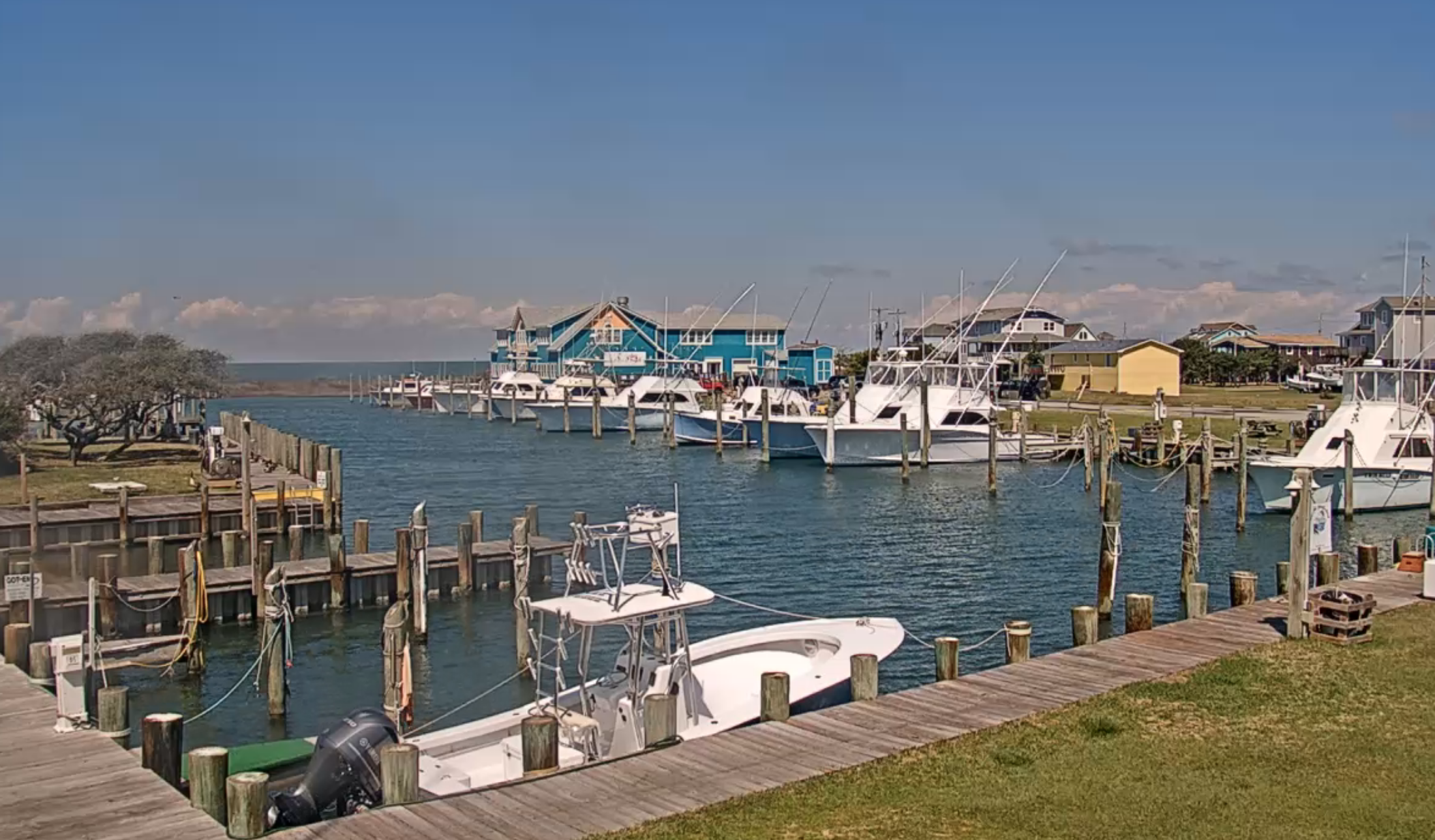 Hatteras Landing Live Webcam, Hatteras Island, NC