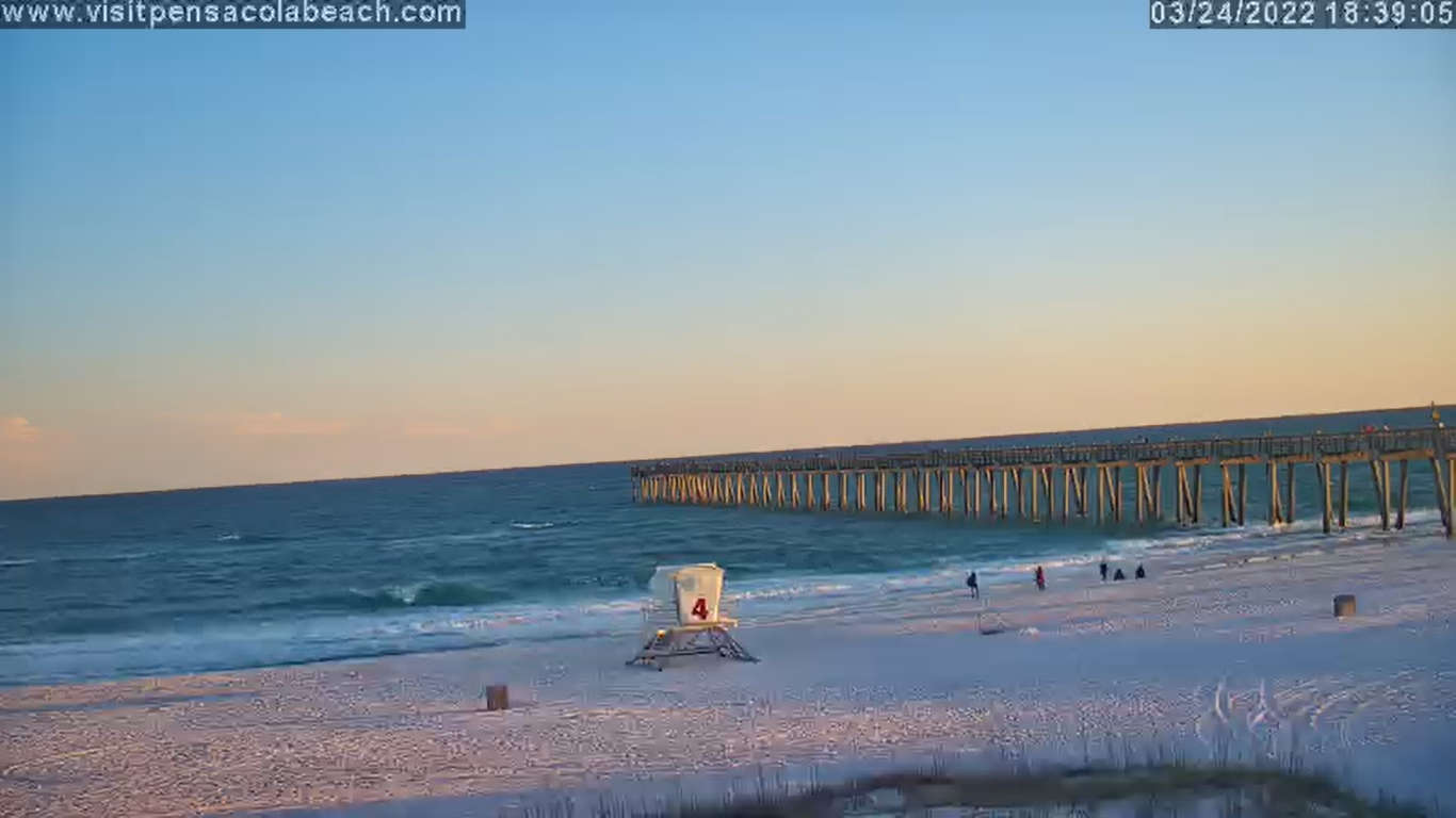 Pensacola Beach Cam – Santa Rosa Island, FL