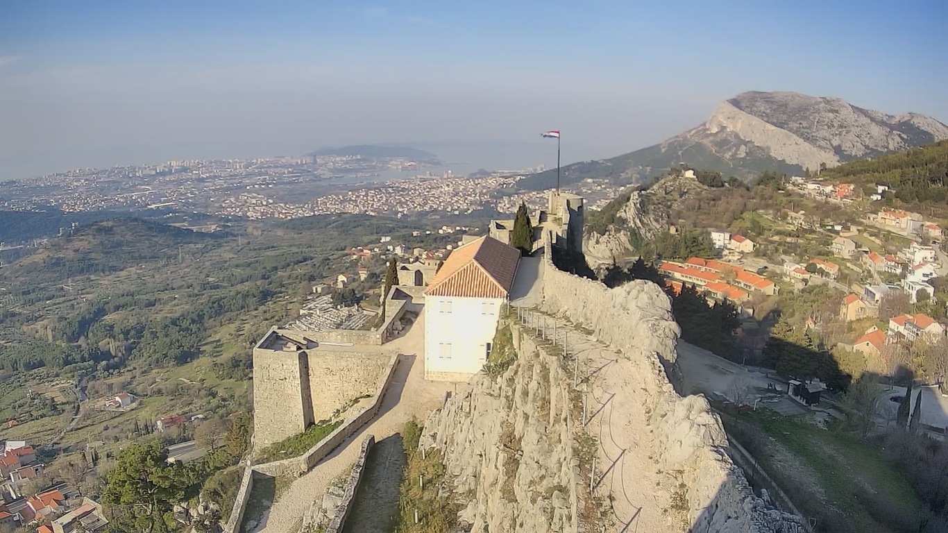 Fortress Klis Live Webcam – Split, Croatia