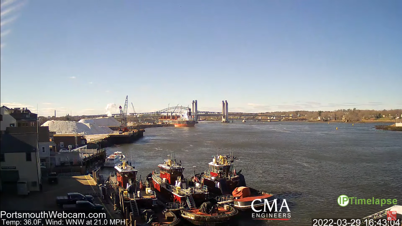 Webcam Portsmouth, New Hampshire Live Video