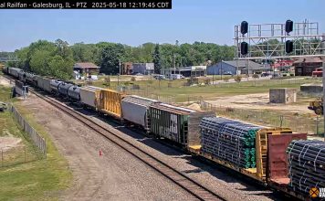 Galesburg Railcam, Illinois Live Webcam Hd Video